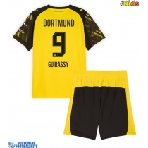 Borussia Dortmund Serhou Guirassy #9 Replica Home Minikit 2025-26 Short Sleeve (+ pants)